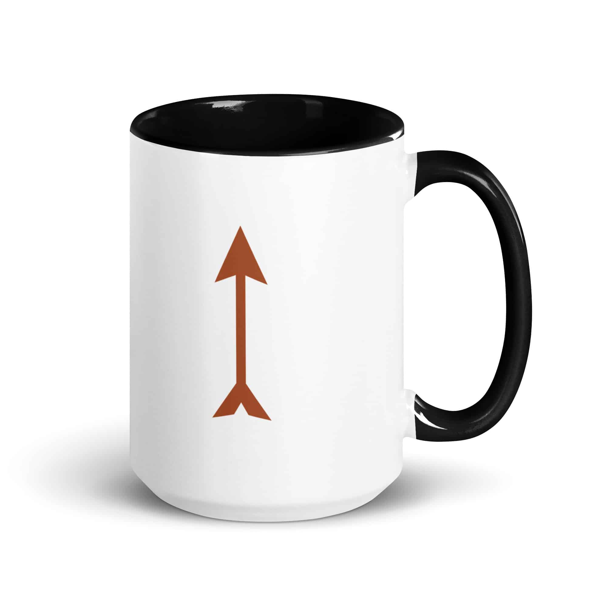 Terracotta Longbow Arrow Color Inside Mug