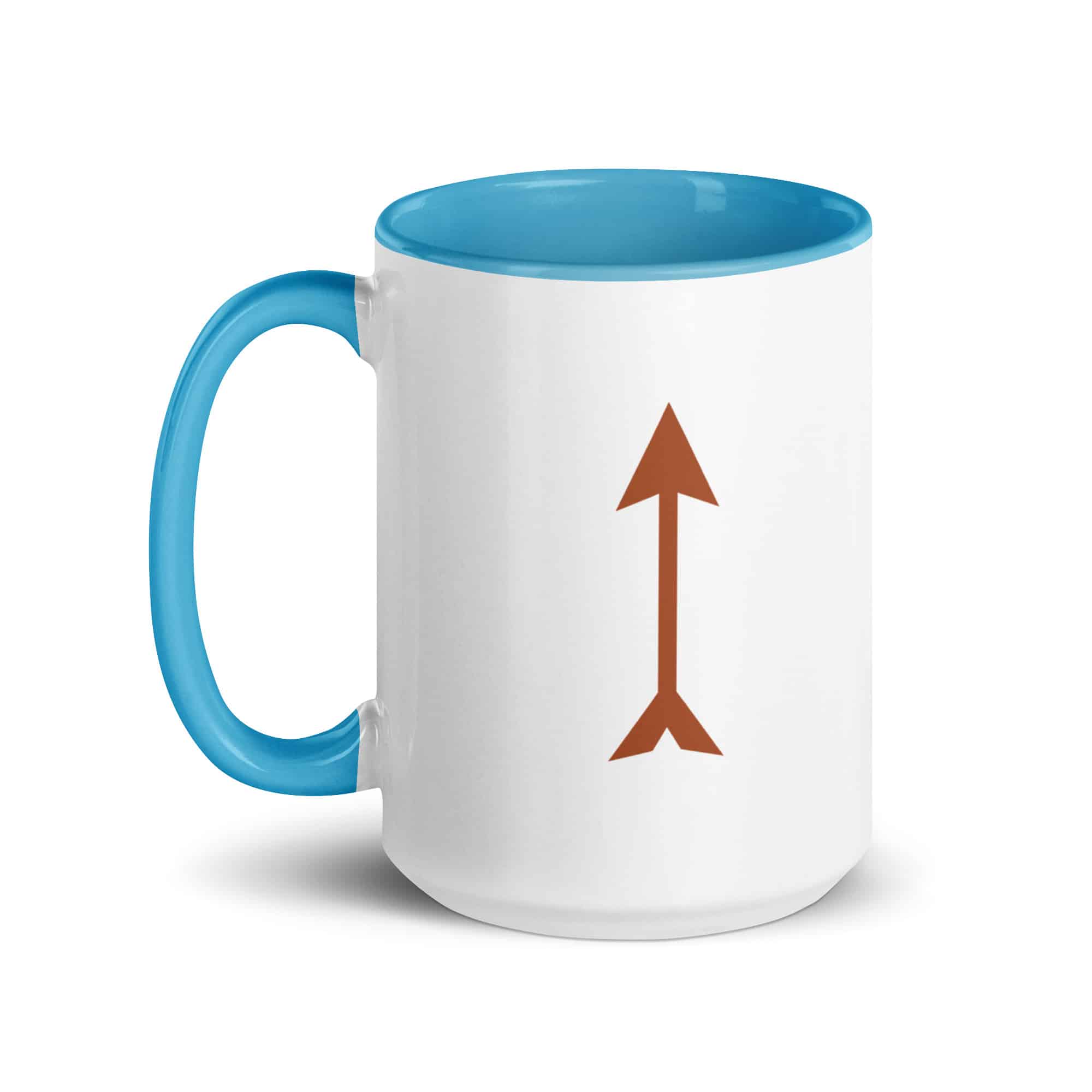 Terracotta Longbow Arrow Color Inside Mug