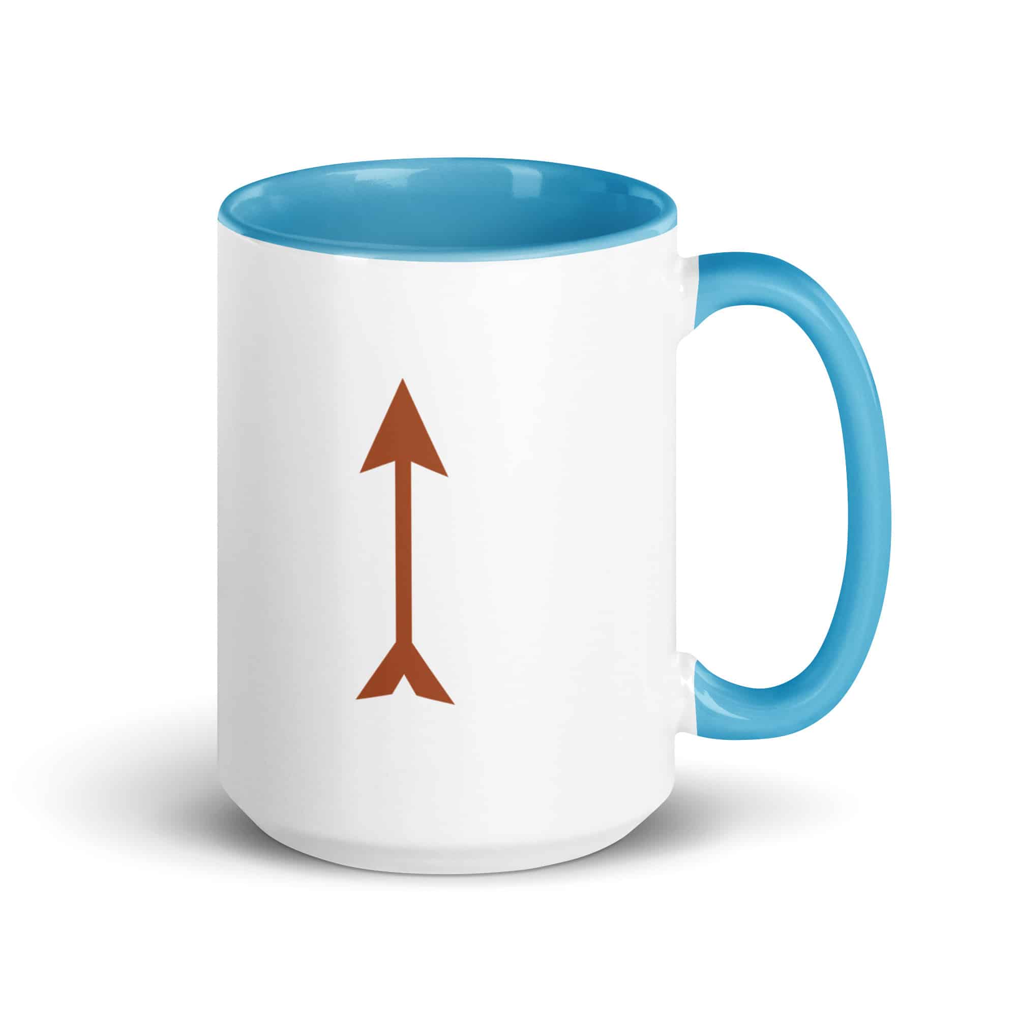 Terracotta Longbow Arrow Color Inside Mug