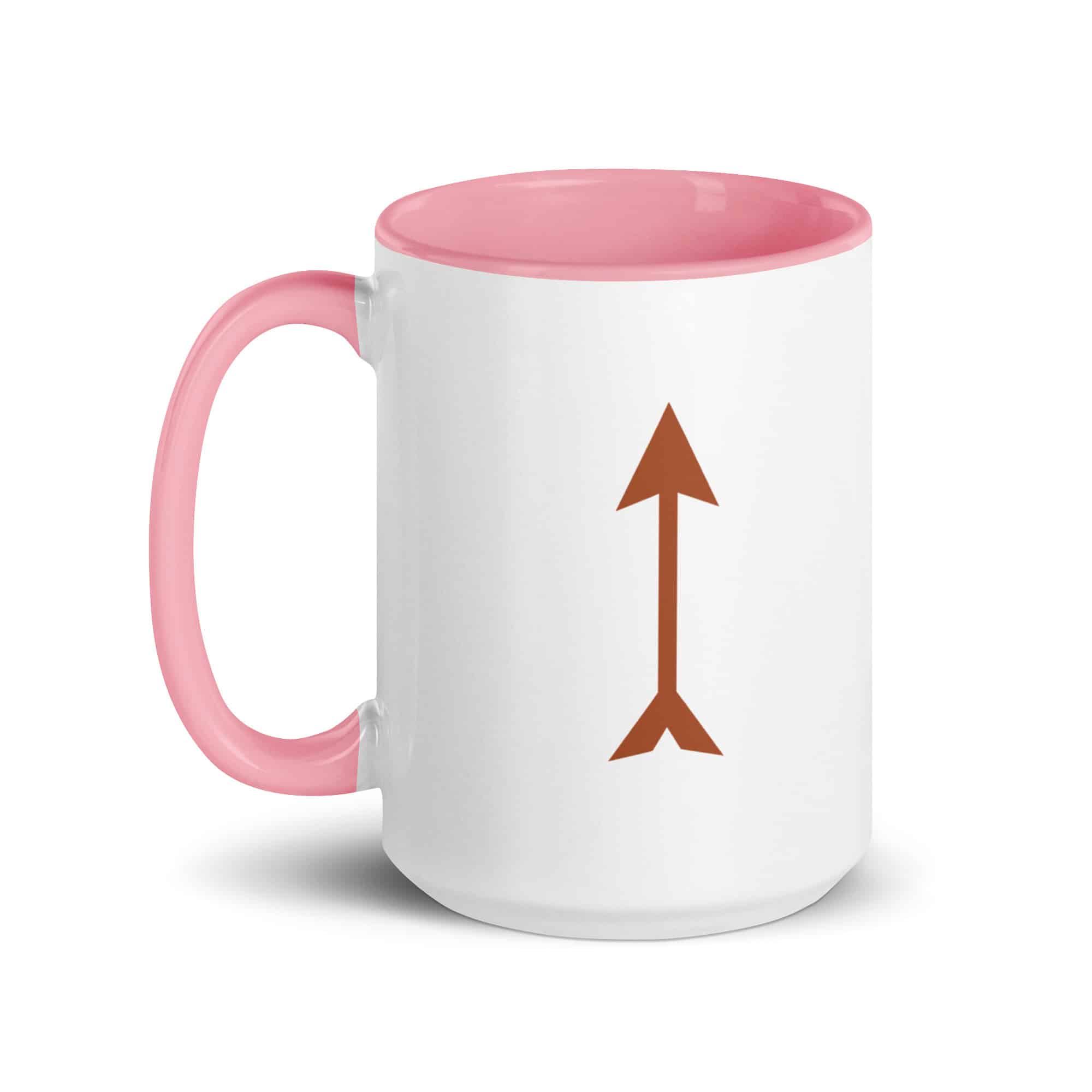 Terracotta Longbow Arrow Color Inside Mug