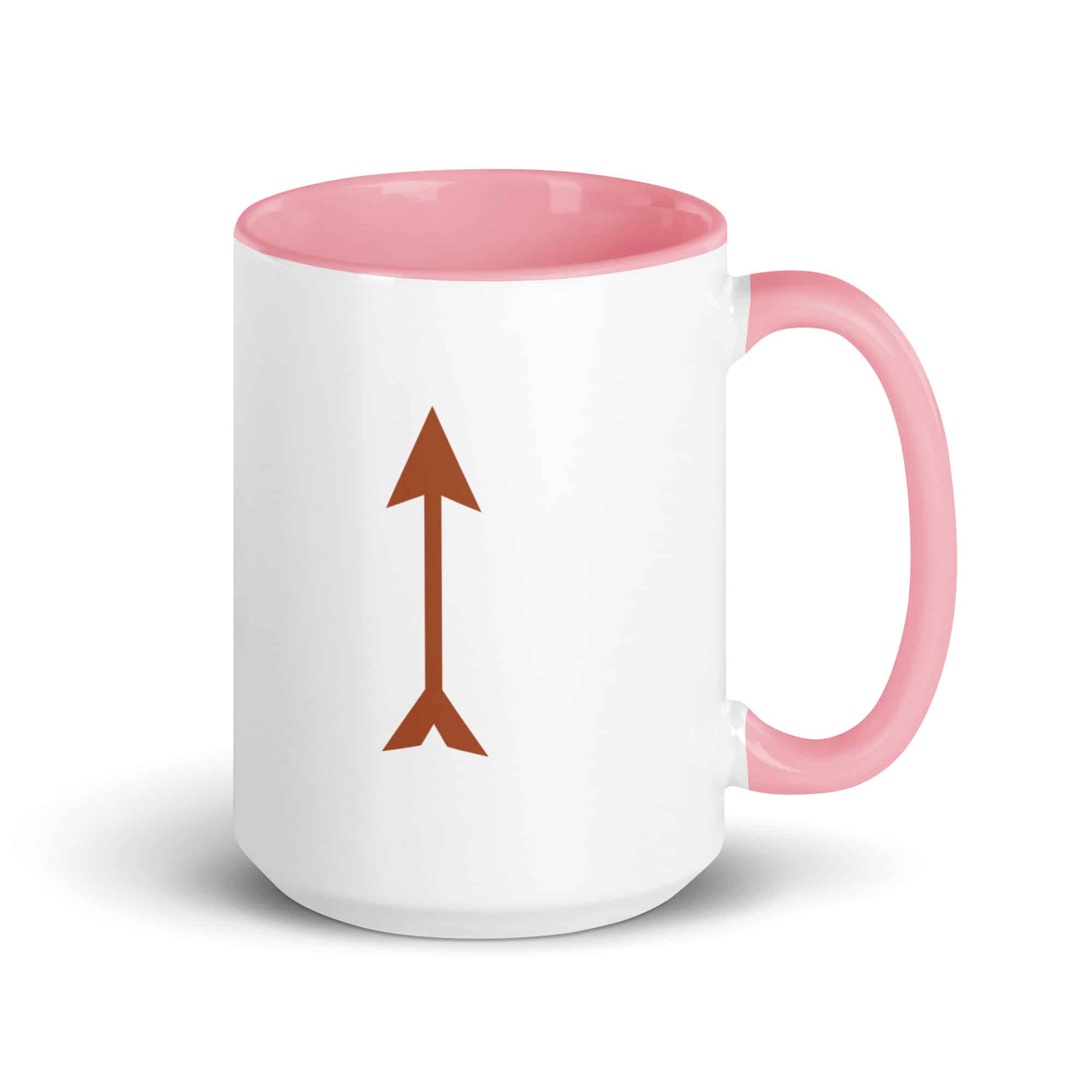Terracotta Longbow Arrow Color Inside Mug