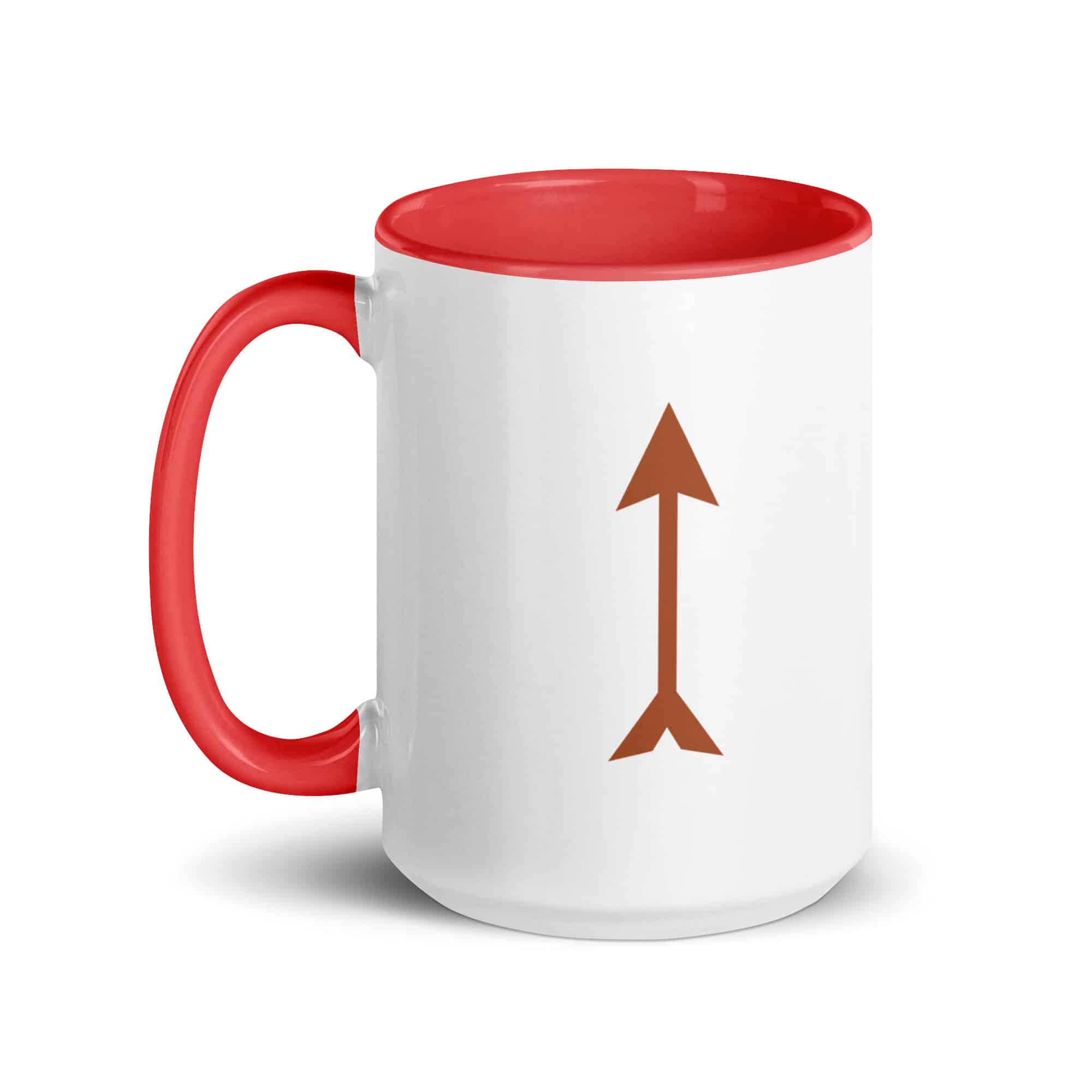 Terracotta Longbow Arrow Color Inside Mug