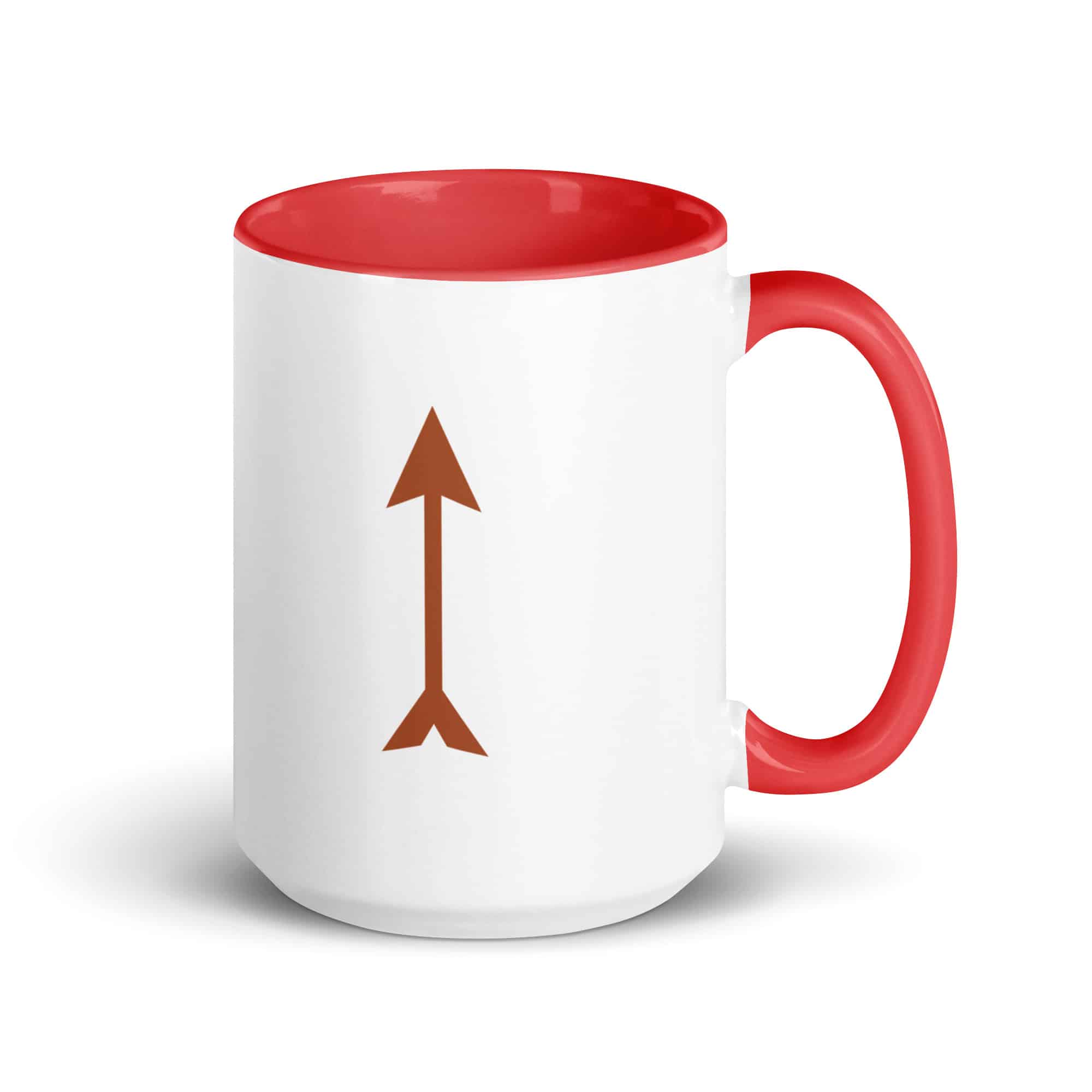 Terracotta Longbow Arrow Color Inside Mug