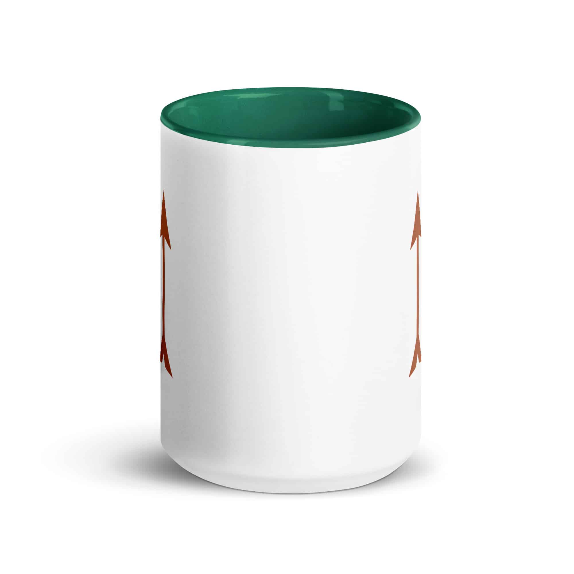 Terracotta Longbow Arrow Color Inside Mug