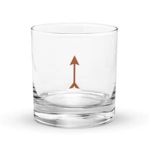 11 Longbow Arrow Terracotta Rocks Glass - 10.5 oz - Main