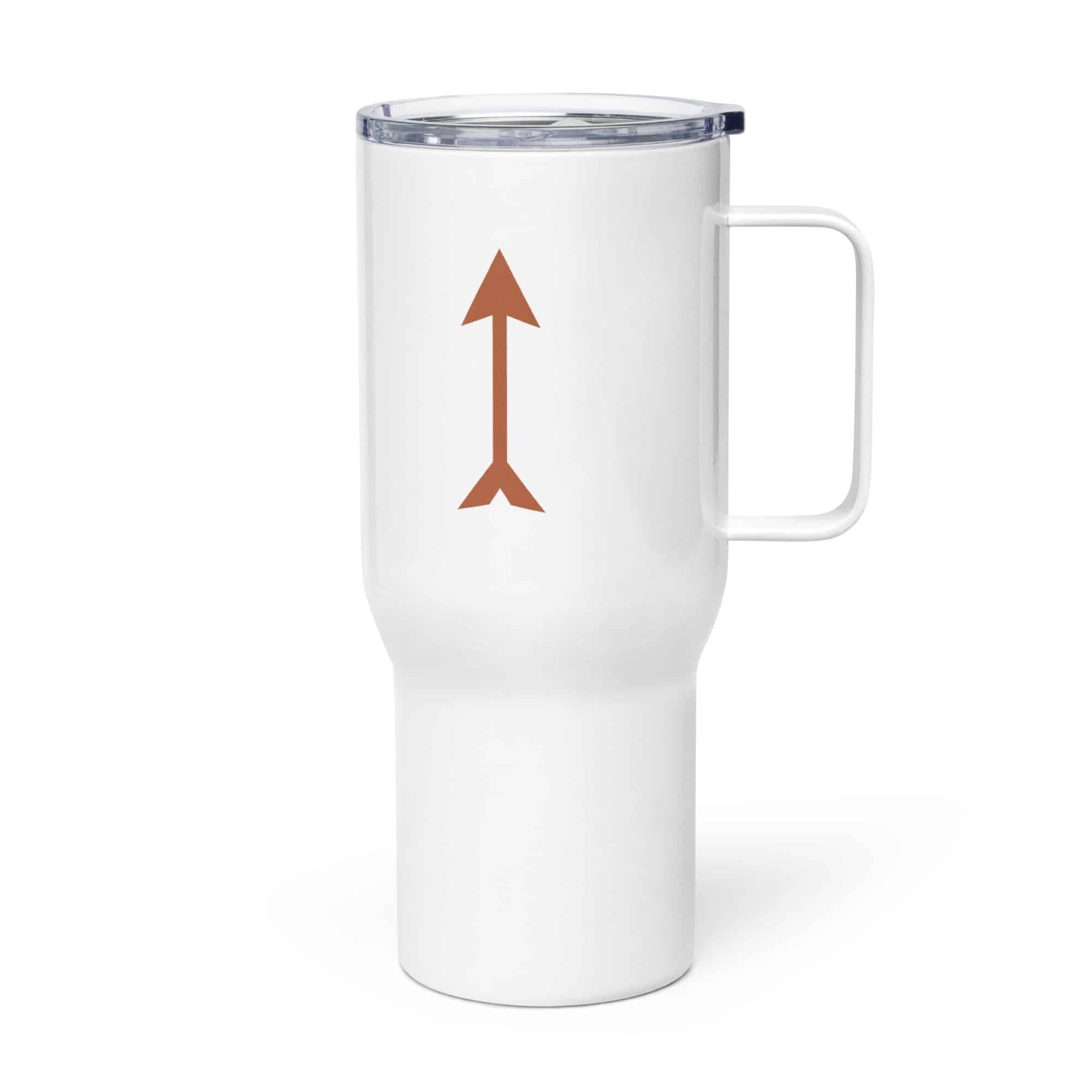 Terracotta Longbow Arrow Travel Mug