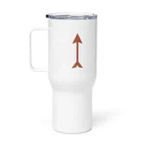 11 Longbow Arrow Terracotta Travel Mug - 25 oz - Main