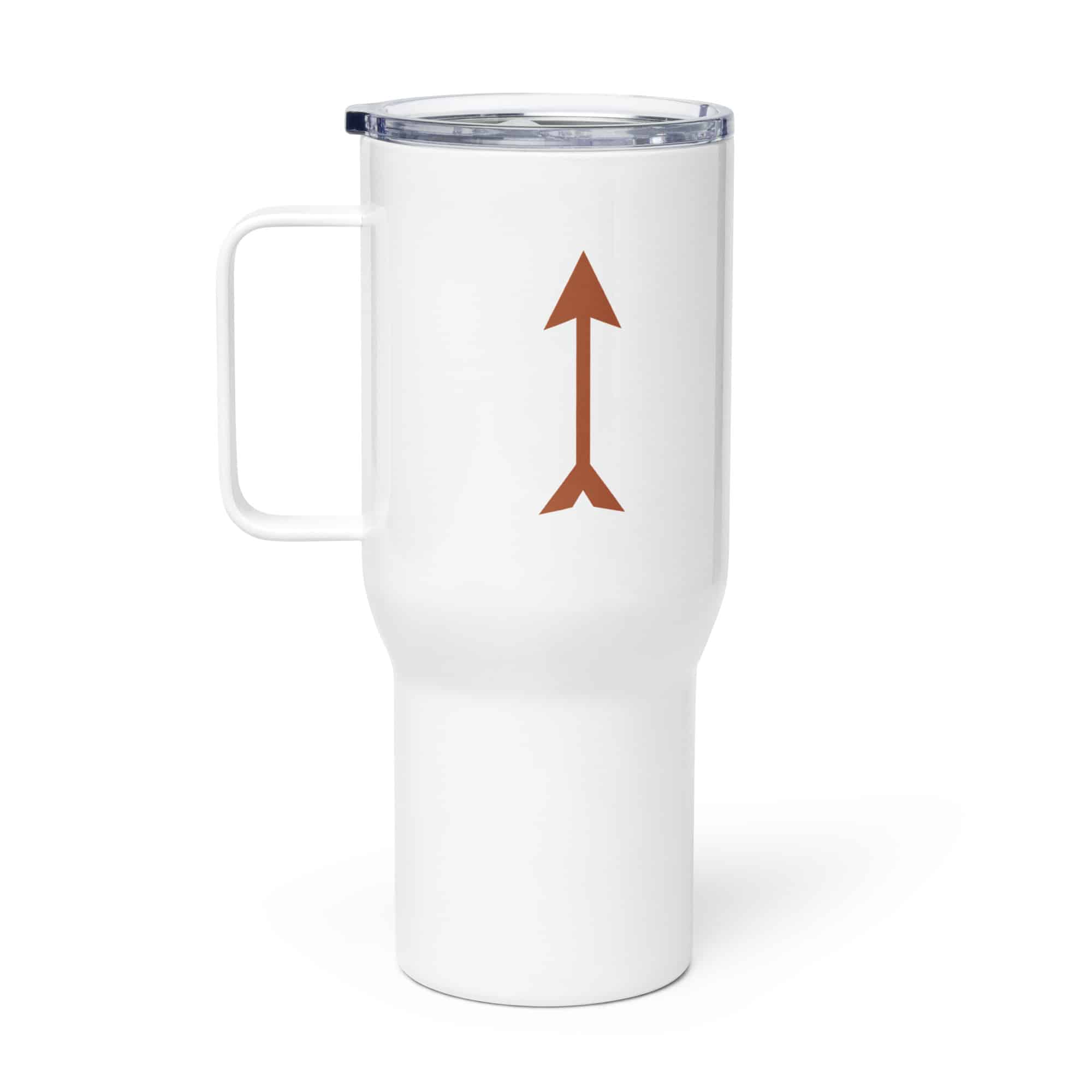 Terracotta Longbow Arrow Travel Mug