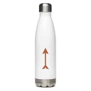 11 Longbow Arrow Terracotta Stainless Steel Water Bottle - 17 oz - Main