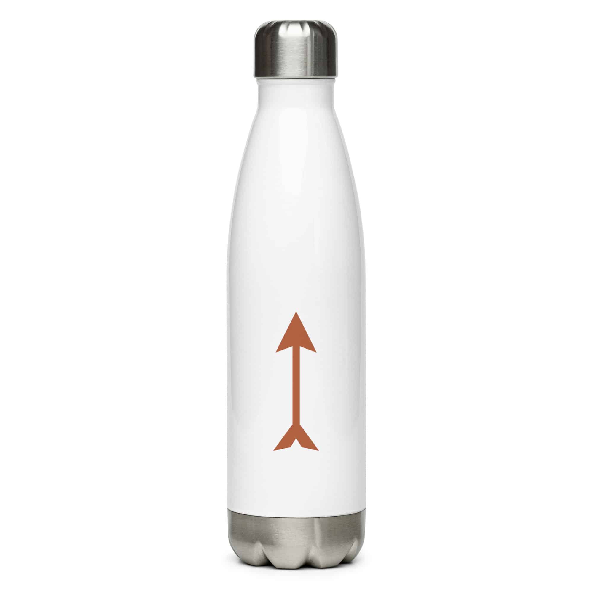 Terracotta Longbow Arrow Water Bottle