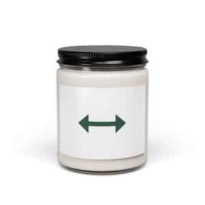 12 Bidirectional Trail Arrow Forest Green Soy Wax Candle - 9oz - Main