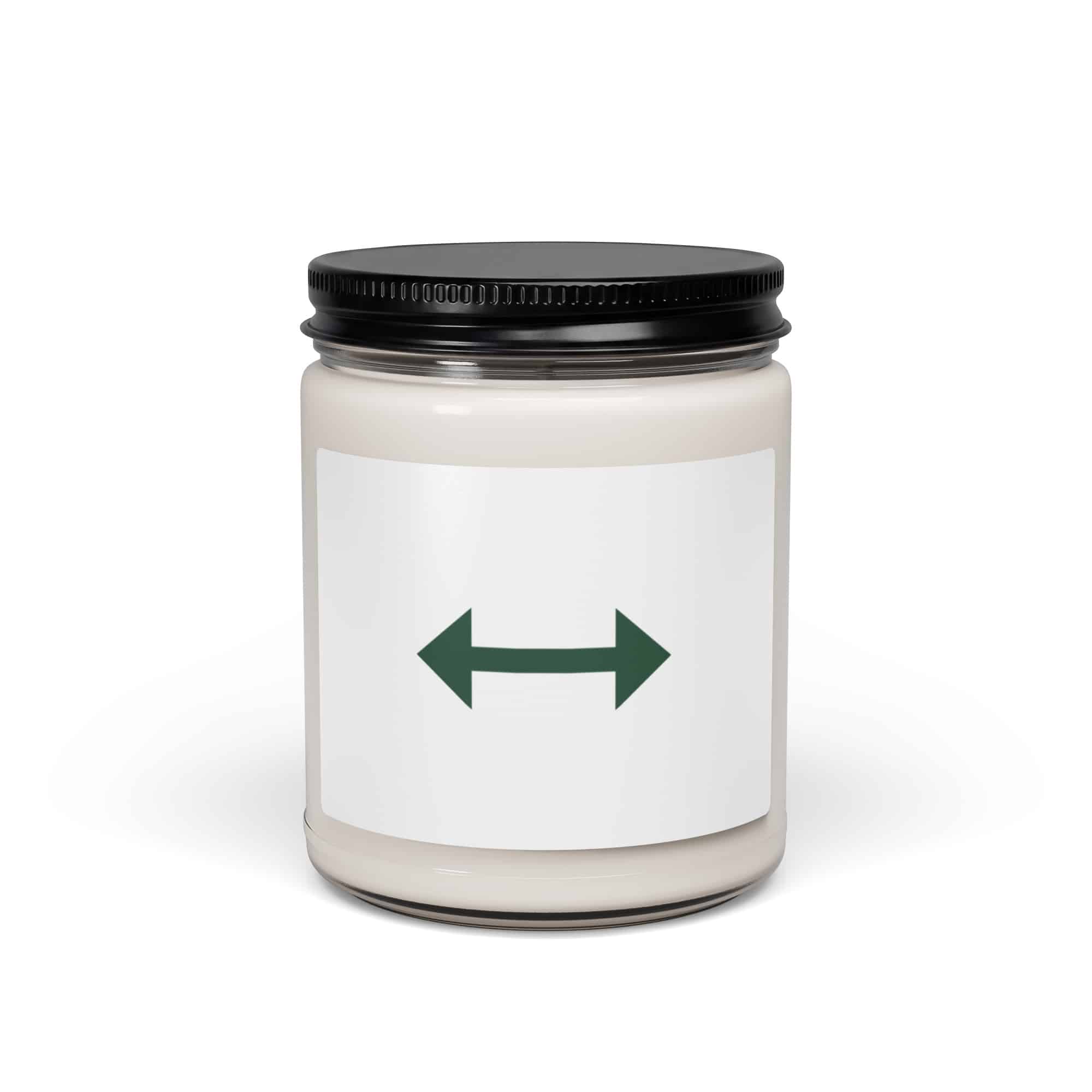 Forest Green Bidirectional Trail Arrow Candle