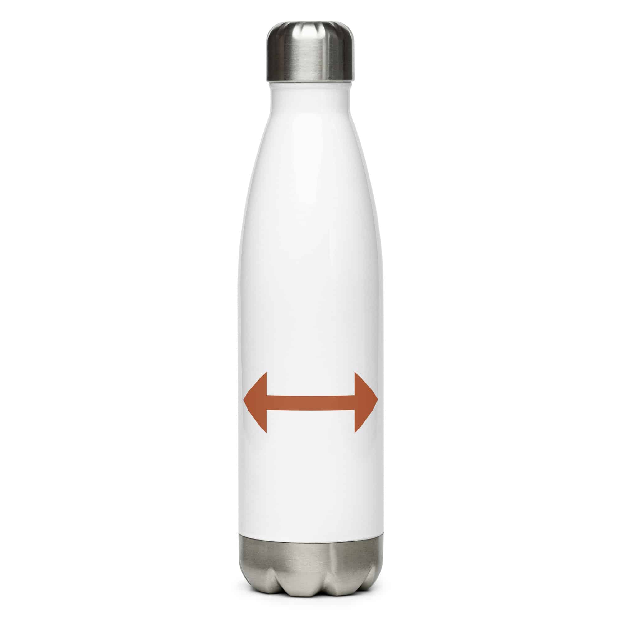 Terracotta Bidirectional Trail Arrow Water Bottle
