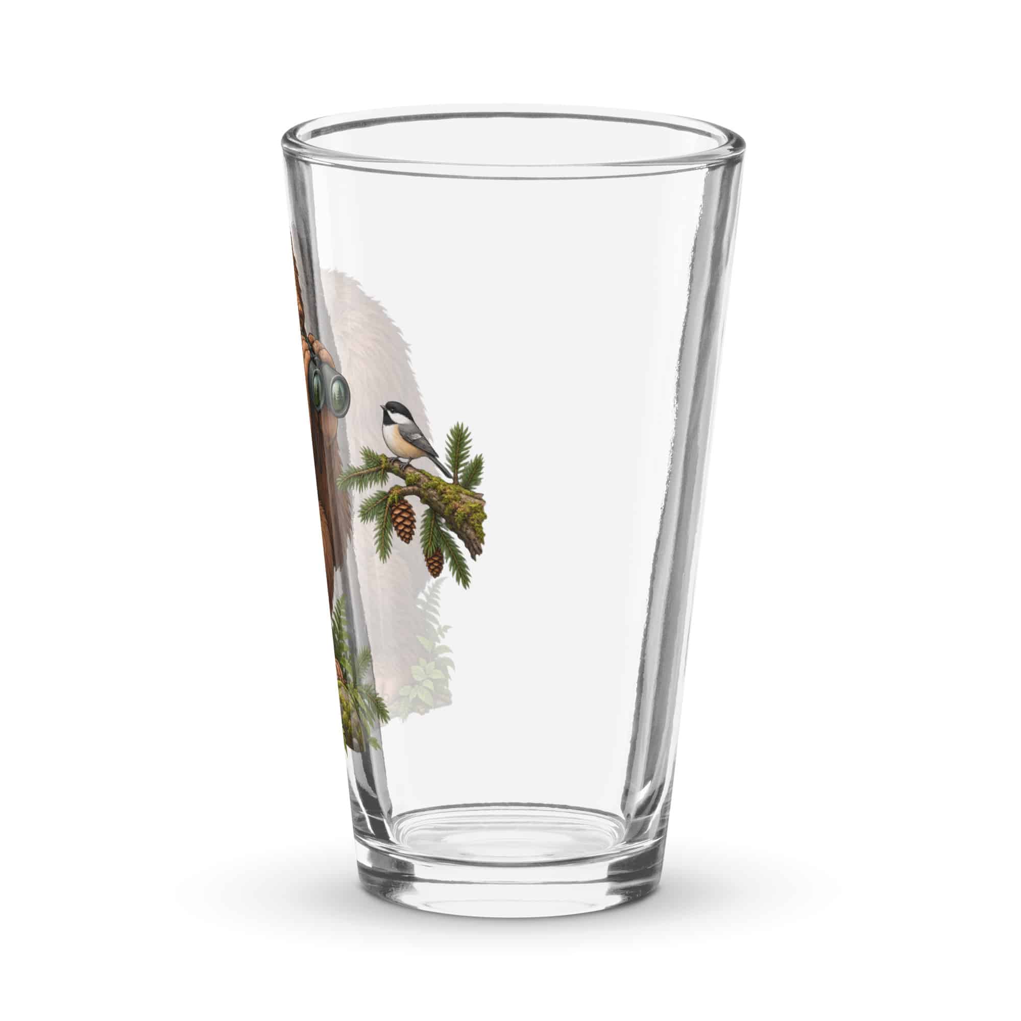 Bigfoot Birdwatcher Pint Glass