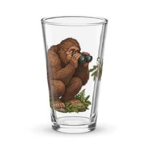12 Bigfoot Birdwatcher Pint Glass - 16 oz - Main