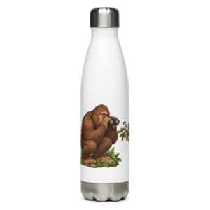 12 Bigfoot Birdwatcher Stainless Steel Water Bottle - 17 oz - Main