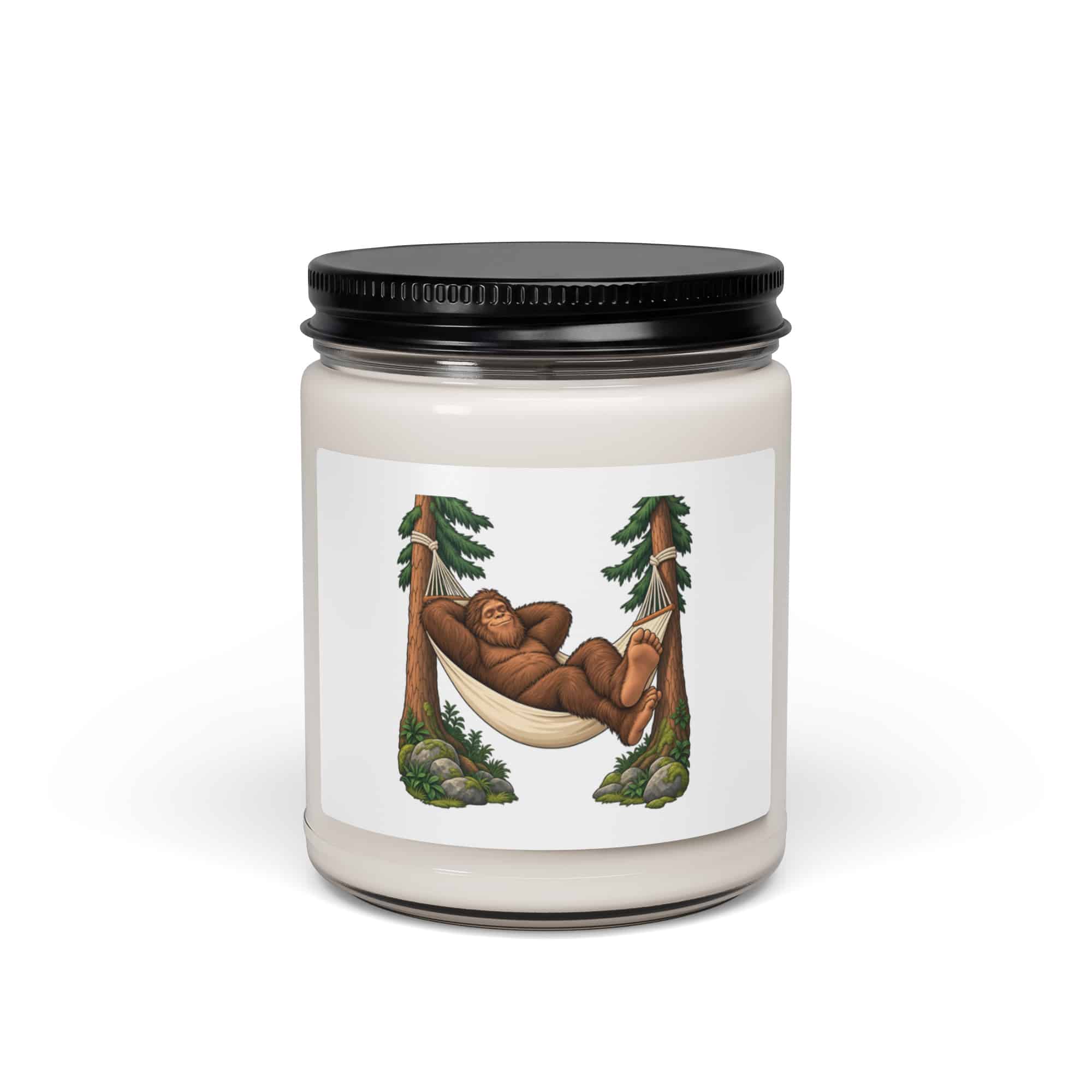Hammock Nap Bigfoot Candle