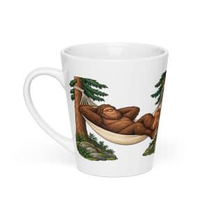 13 Bigfoot Nap Latte Mug - 12 oz - Main