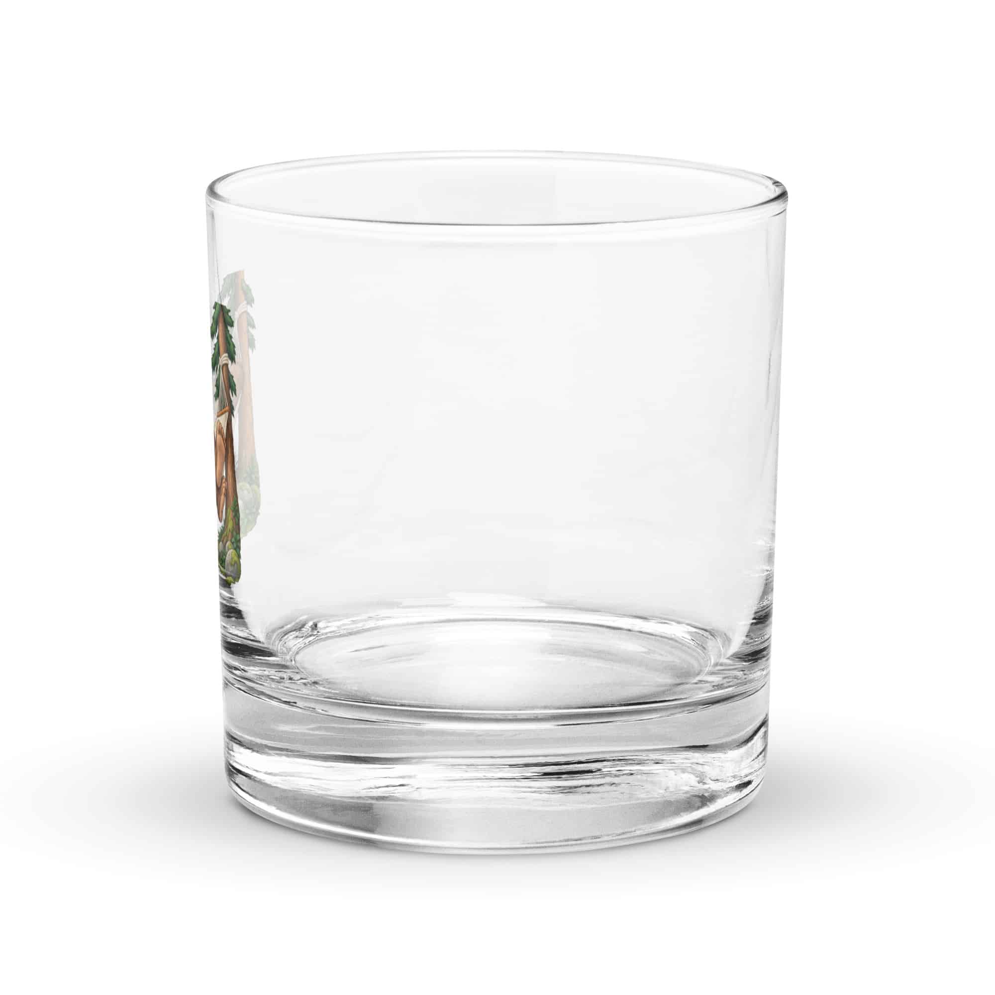 Hammock Napping Bigfoot Rocks Glass