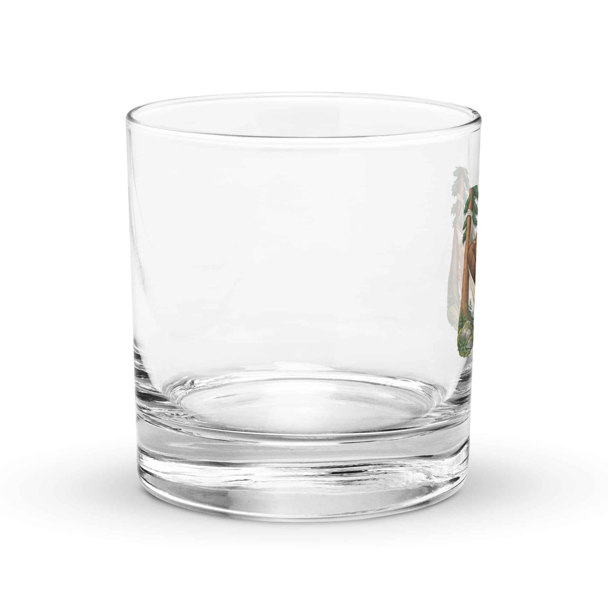 Hammock Napping Bigfoot Rocks Glass