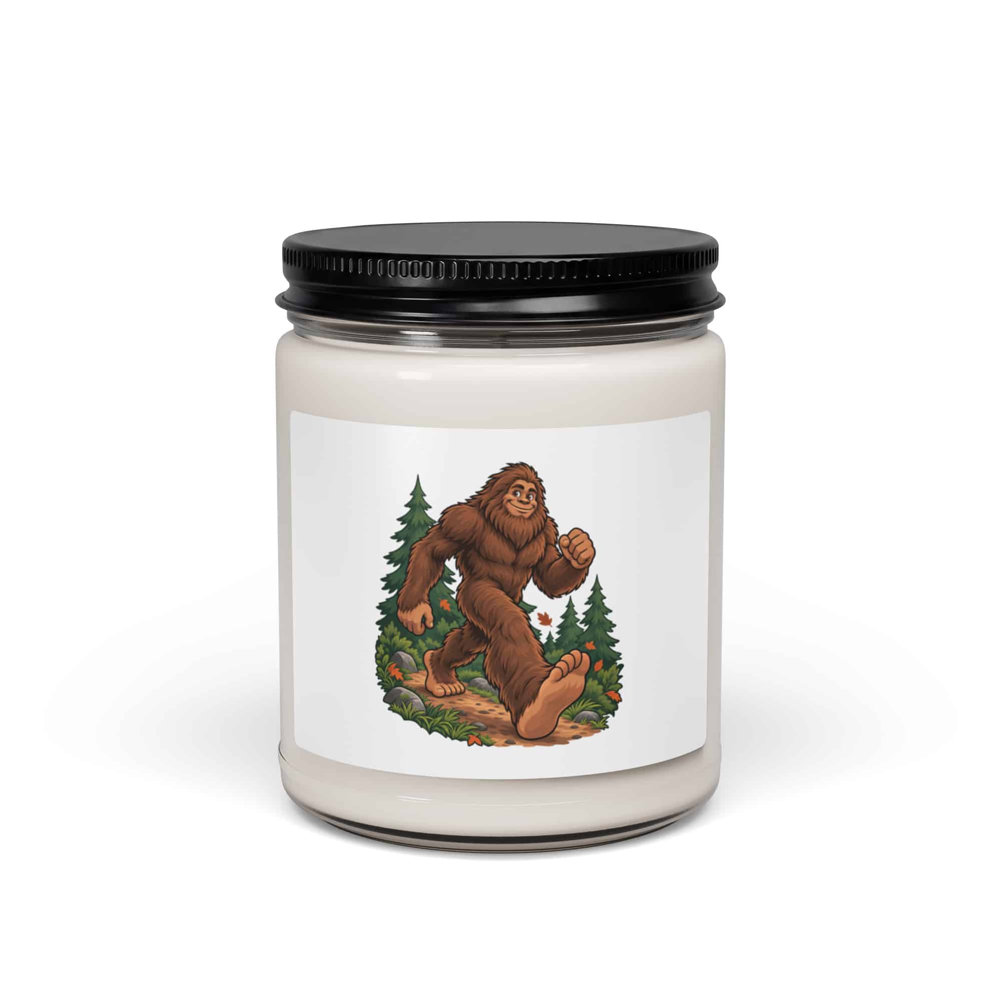 Trail Runner Bigfoot Candle