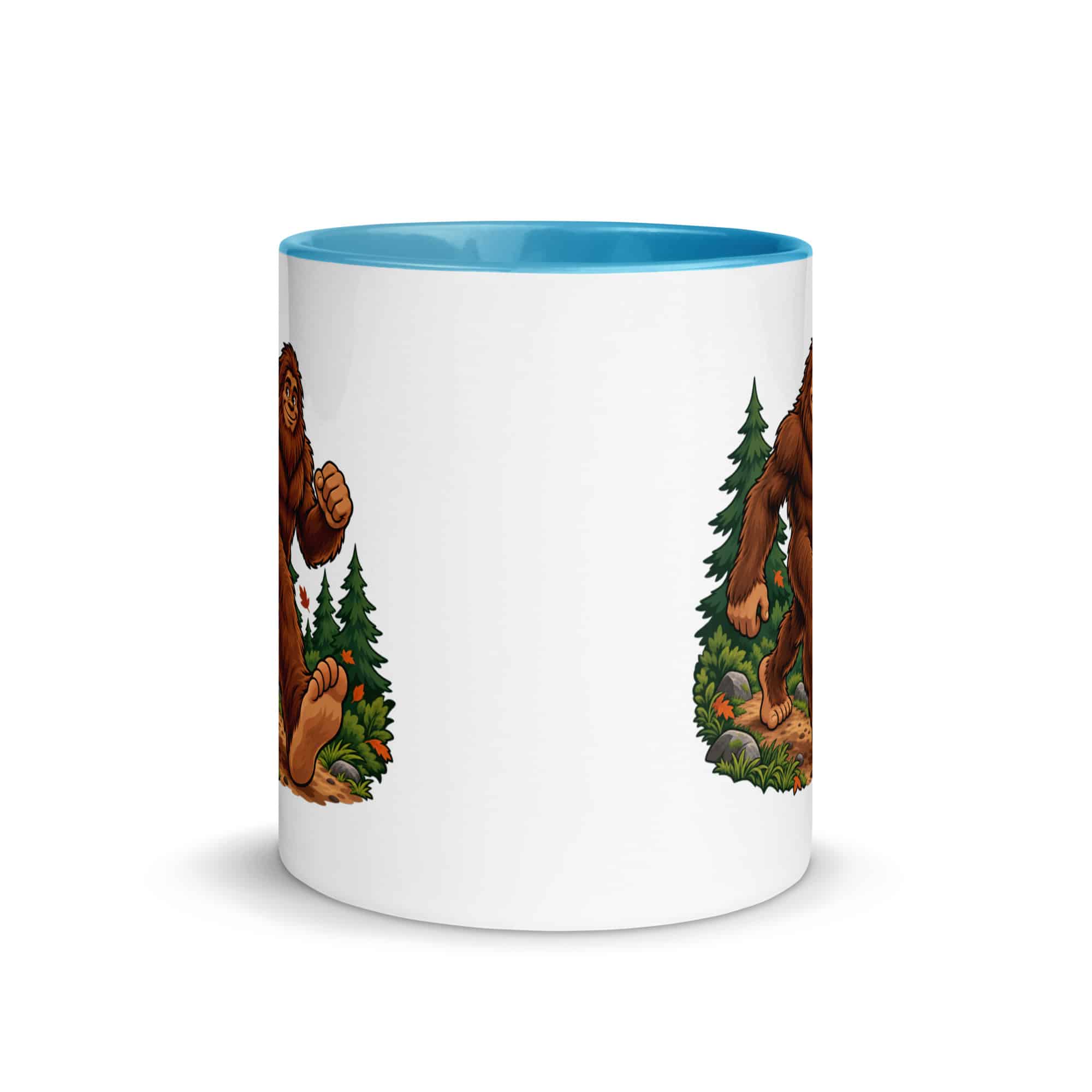 Trail Runner Bigfoot Color Inside Mug