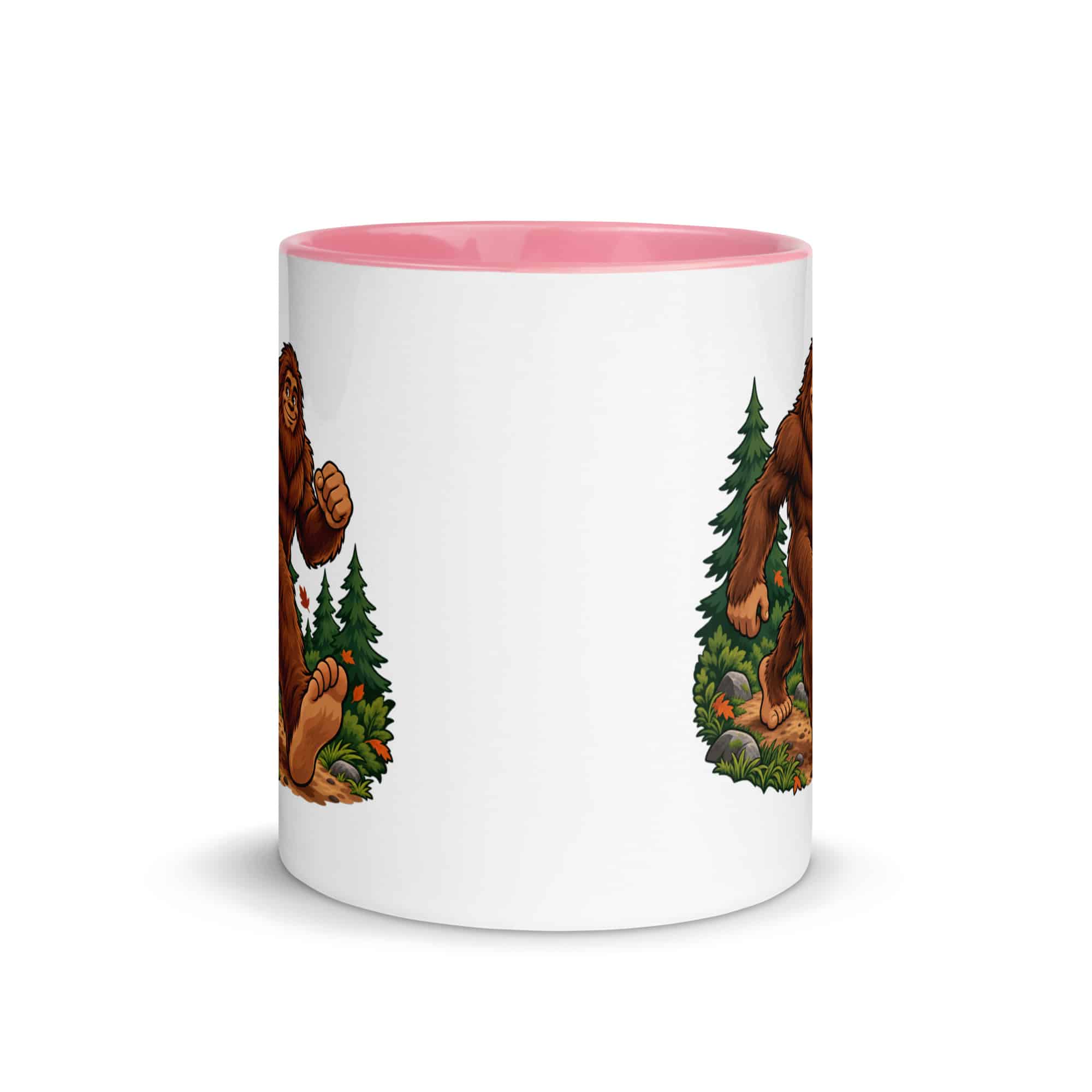 Trail Runner Bigfoot Color Inside Mug