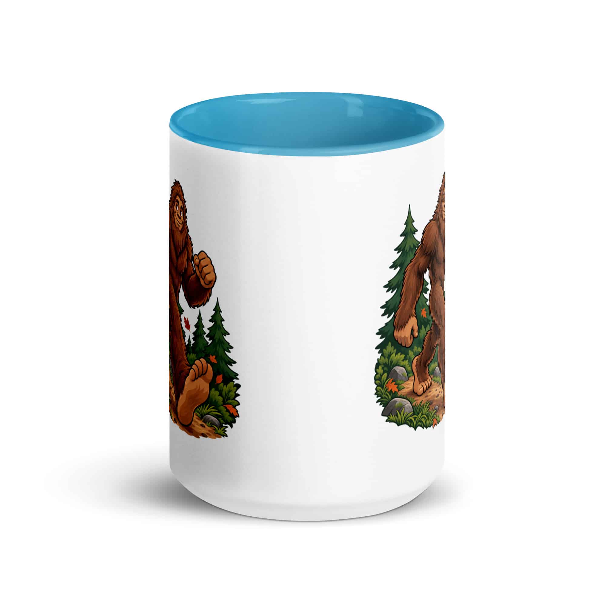 Trail Runner Bigfoot Color Inside Mug