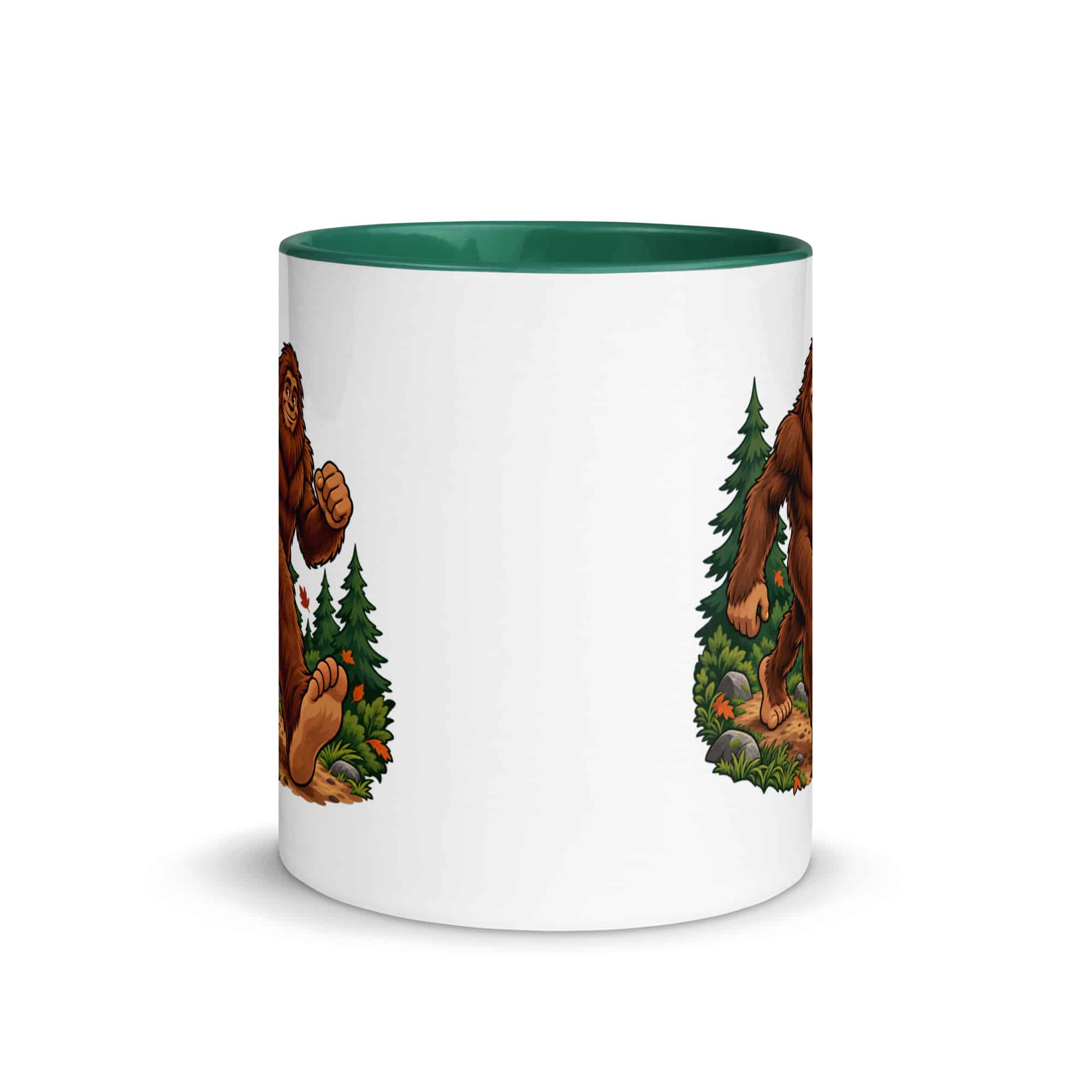 Trail Runner Bigfoot Color Inside Mug