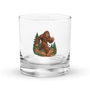 14 Bigfoot Trail Runner Rocks Glass - 10.5 oz - Main