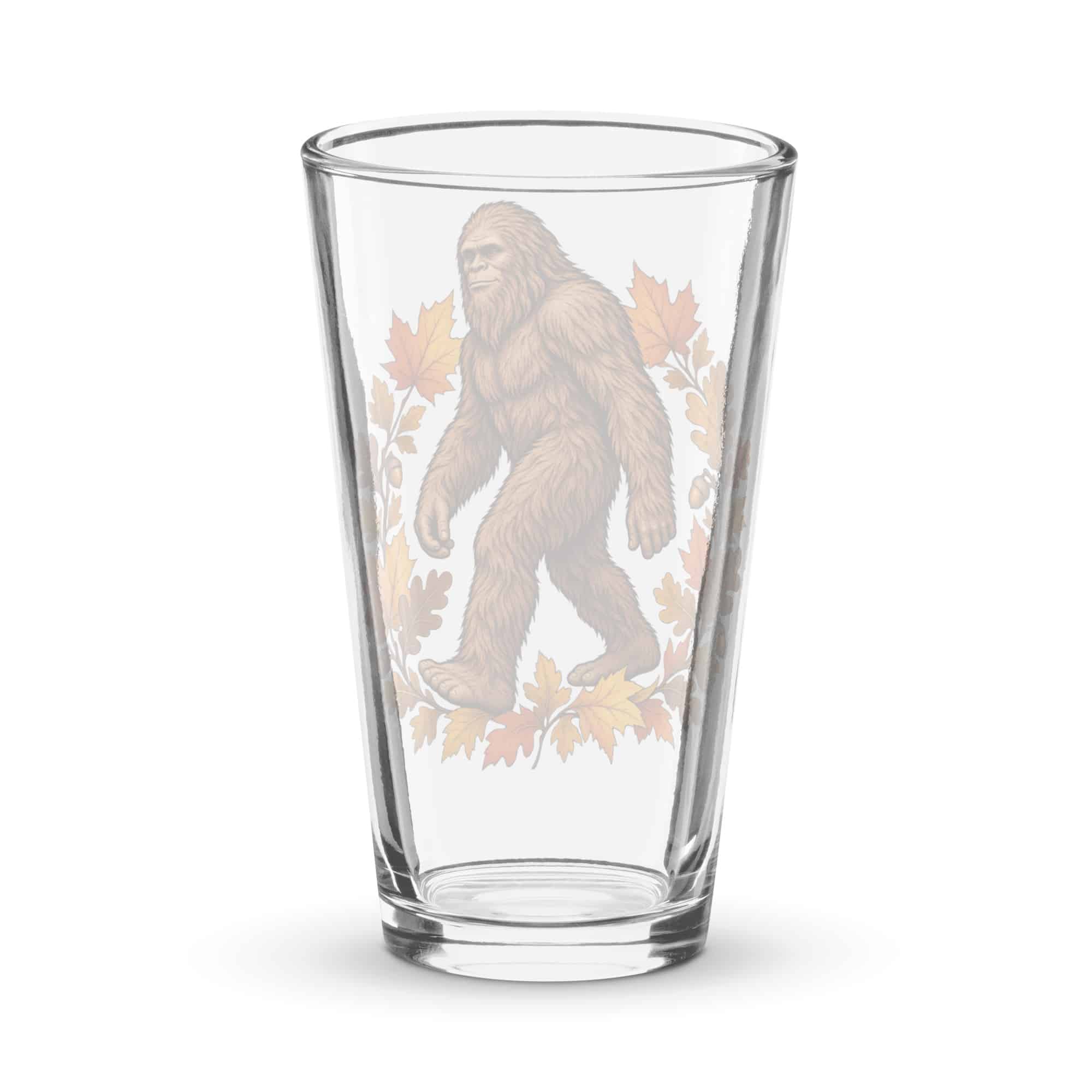 Autumn Leaves Bigfoot Pint Glass