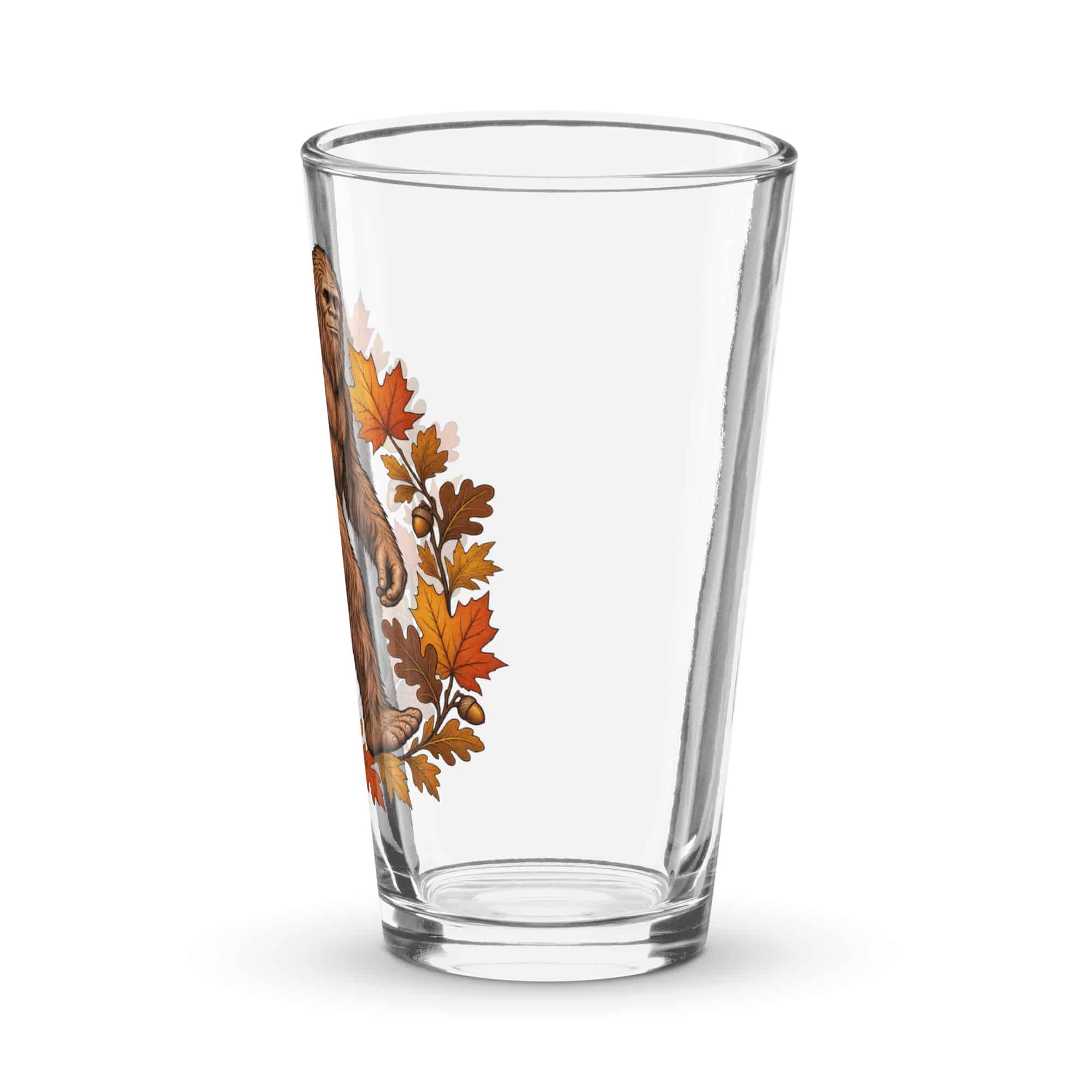 Autumn Leaves Bigfoot Pint Glass