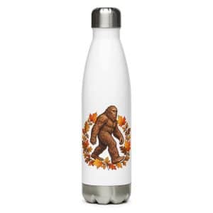 15 Bigfoot Autumn Leaves Stainless Steel Water Bottle - 17 oz - Main