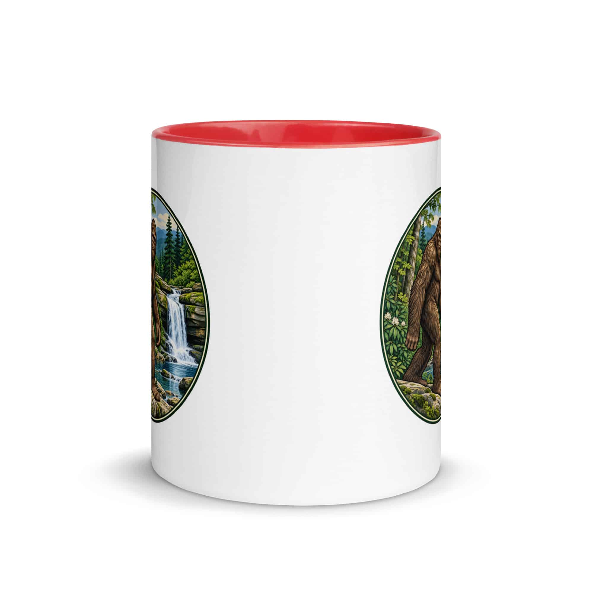 Waterfall Bigfoot Color Inside Mug