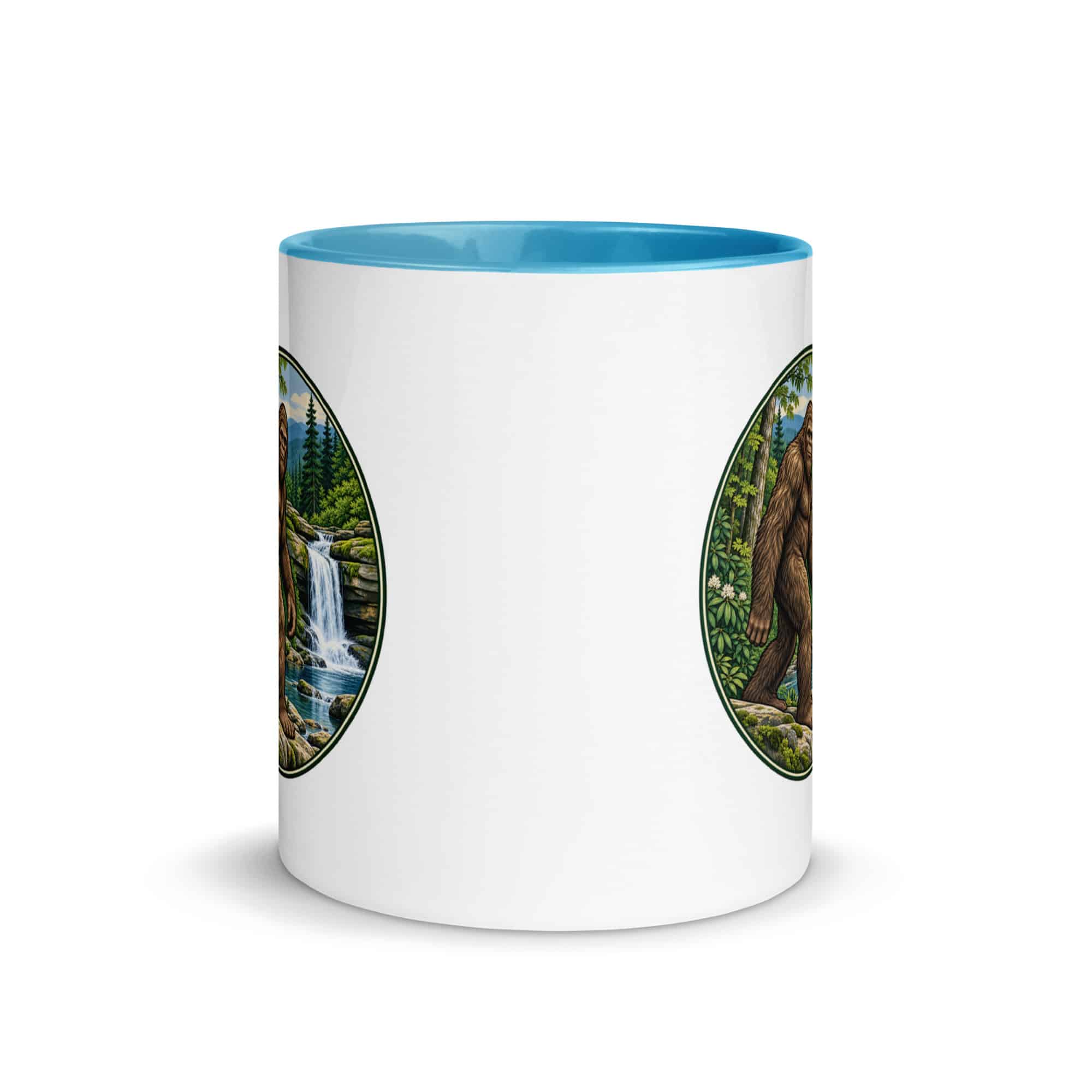 Waterfall Bigfoot Color Inside Mug