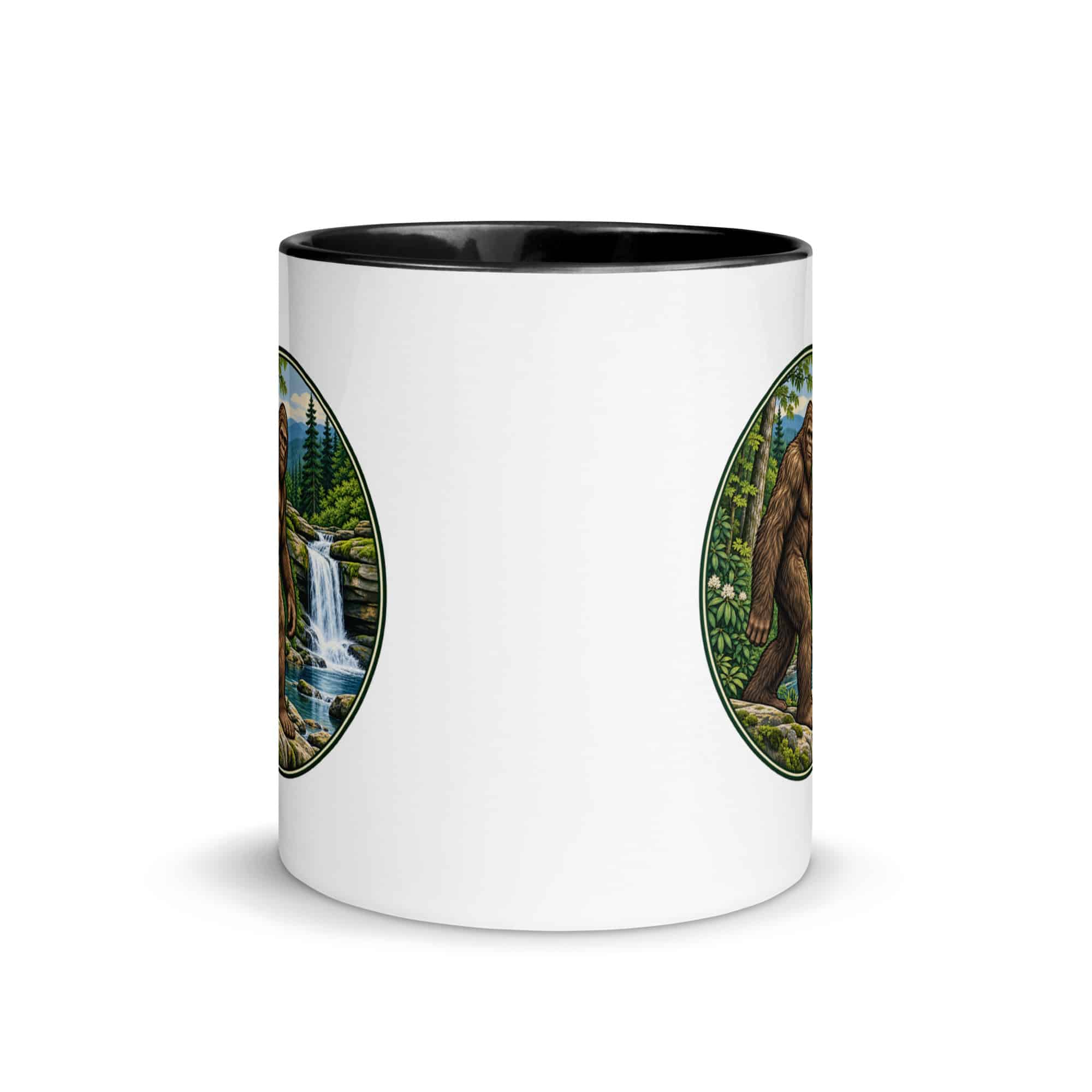 Waterfall Bigfoot Color Inside Mug