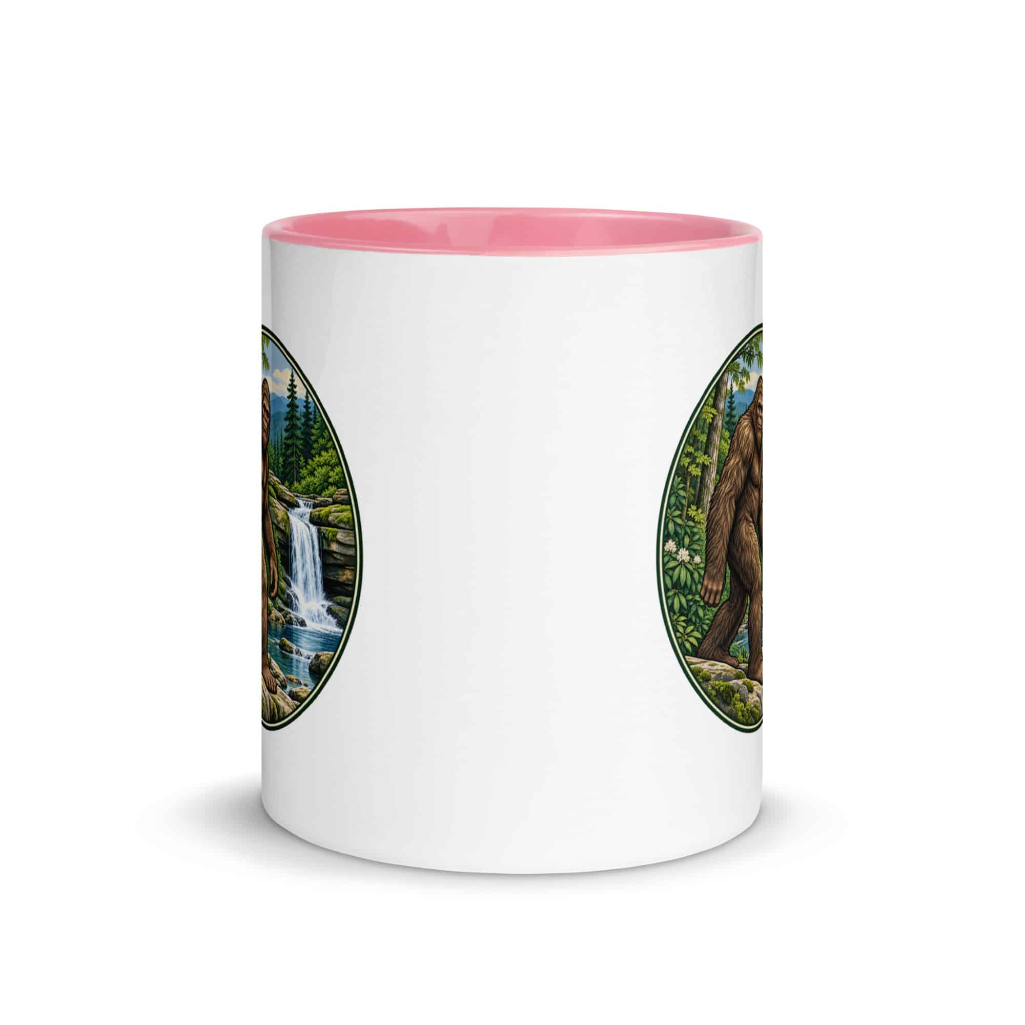 Waterfall Bigfoot Color Inside Mug