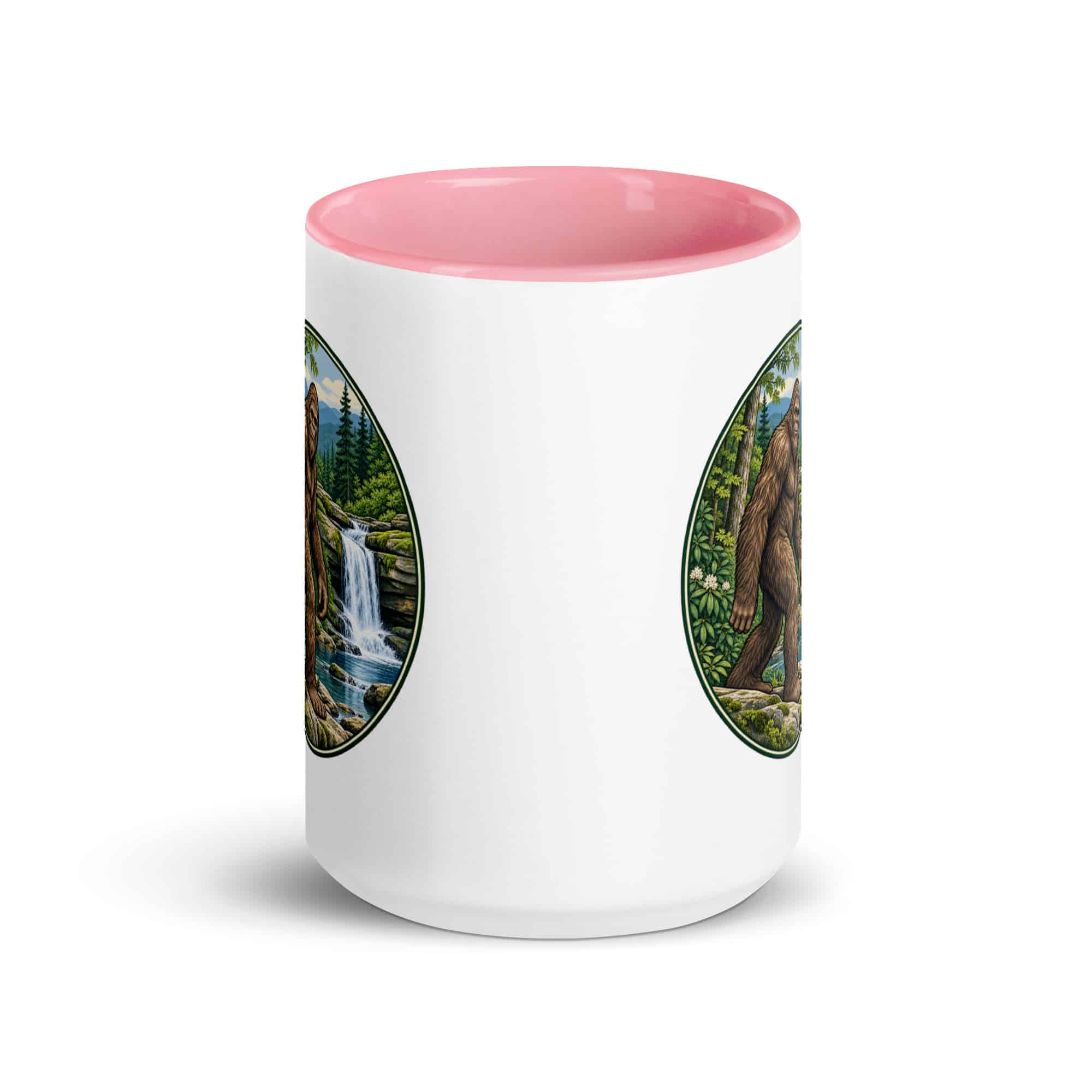 Waterfall Bigfoot Color Inside Mug