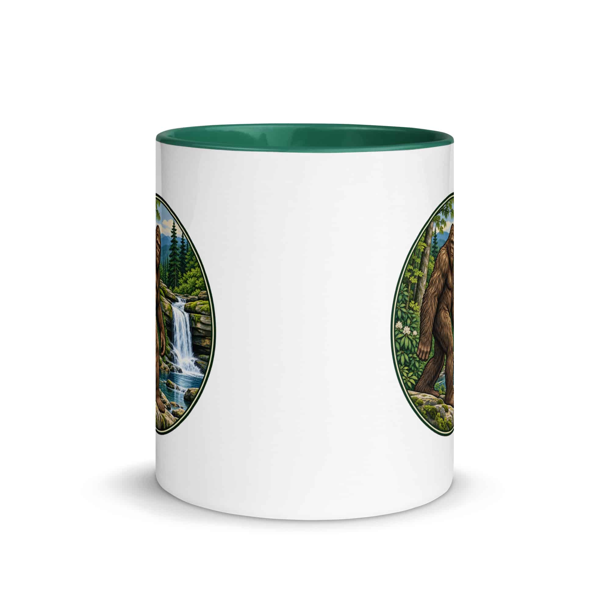 Waterfall Bigfoot Color Inside Mug