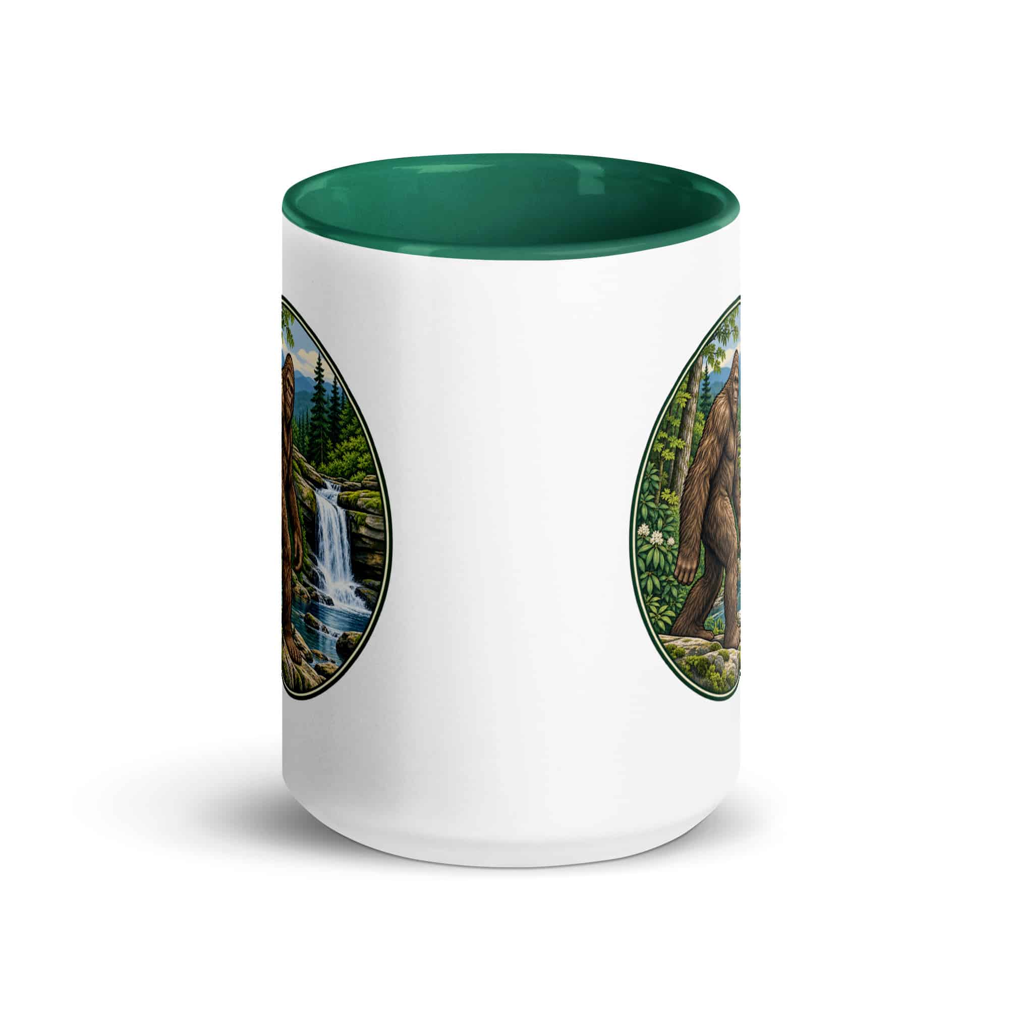 Waterfall Bigfoot Color Inside Mug
