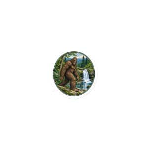 16 Bigfoot Waterfall Die-Cut Magnet - 3″×3″ - Main