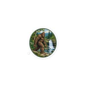 16 Bigfoot Waterfall Vinyl Sticker - 3x3 - Main