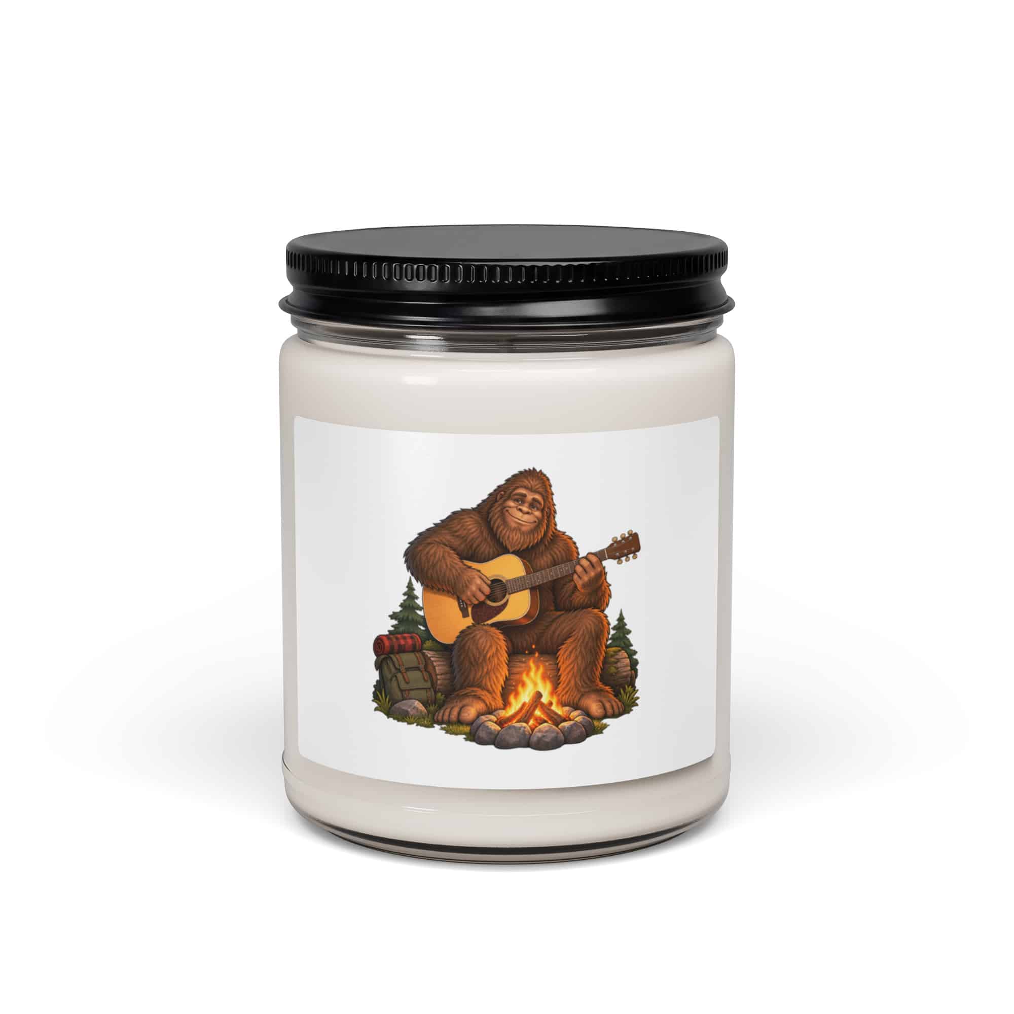 Guitar Bigfoot Candle