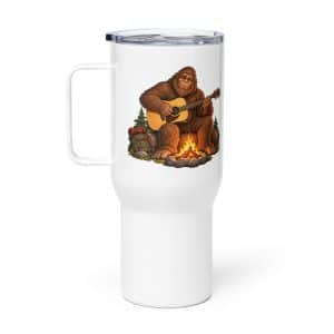 17 Bigfoot Guitar Travel Mug - 25 oz - Main