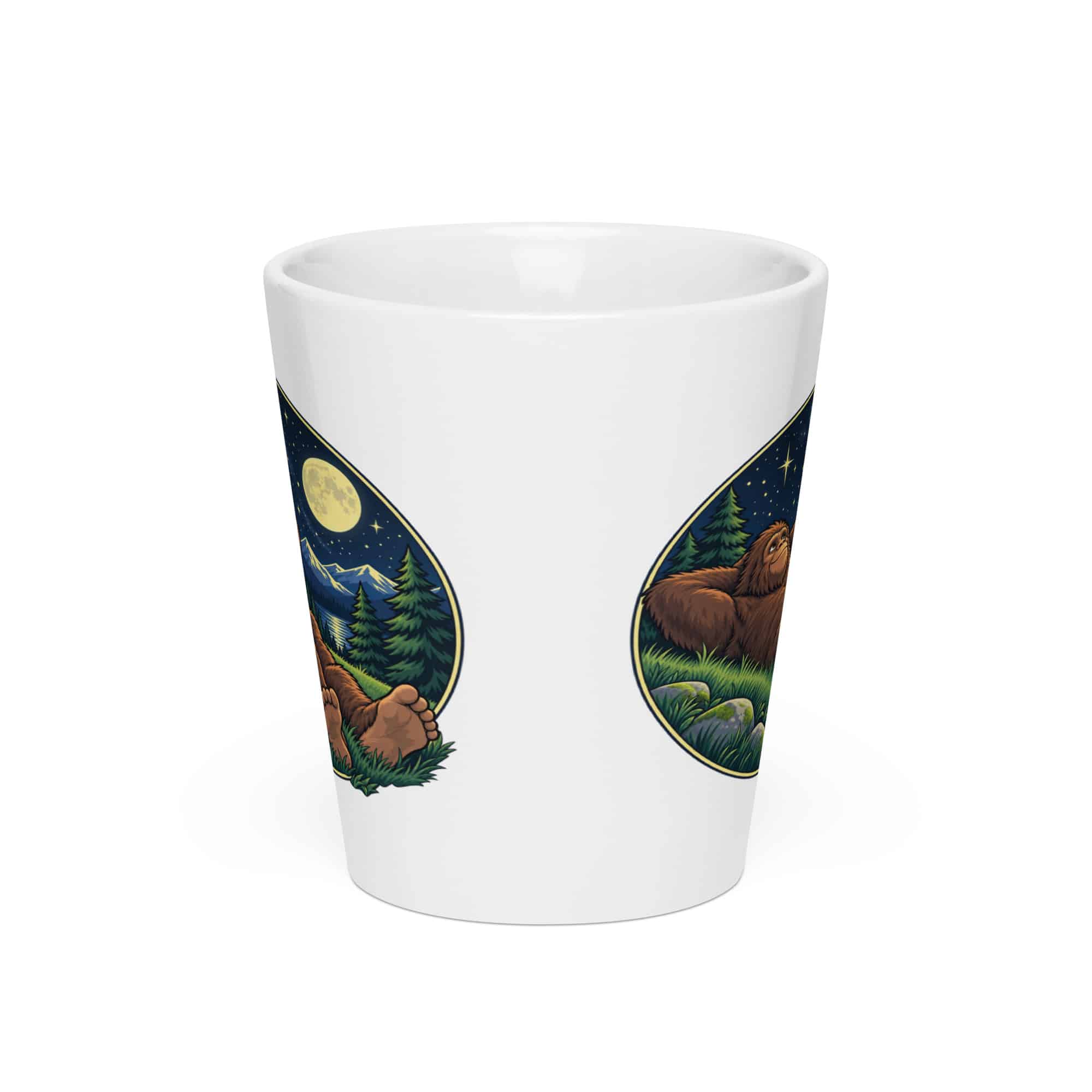 Bigfoot Stargazing Latte Mug