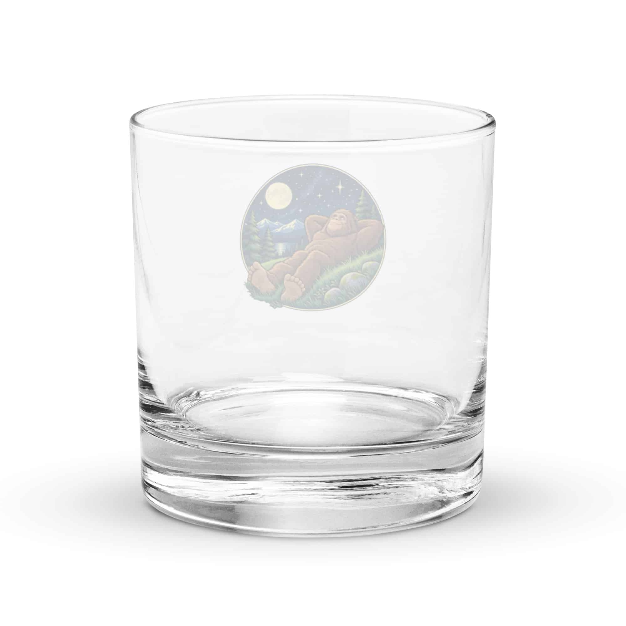 Stargazing Bigfoot Rocks Glass