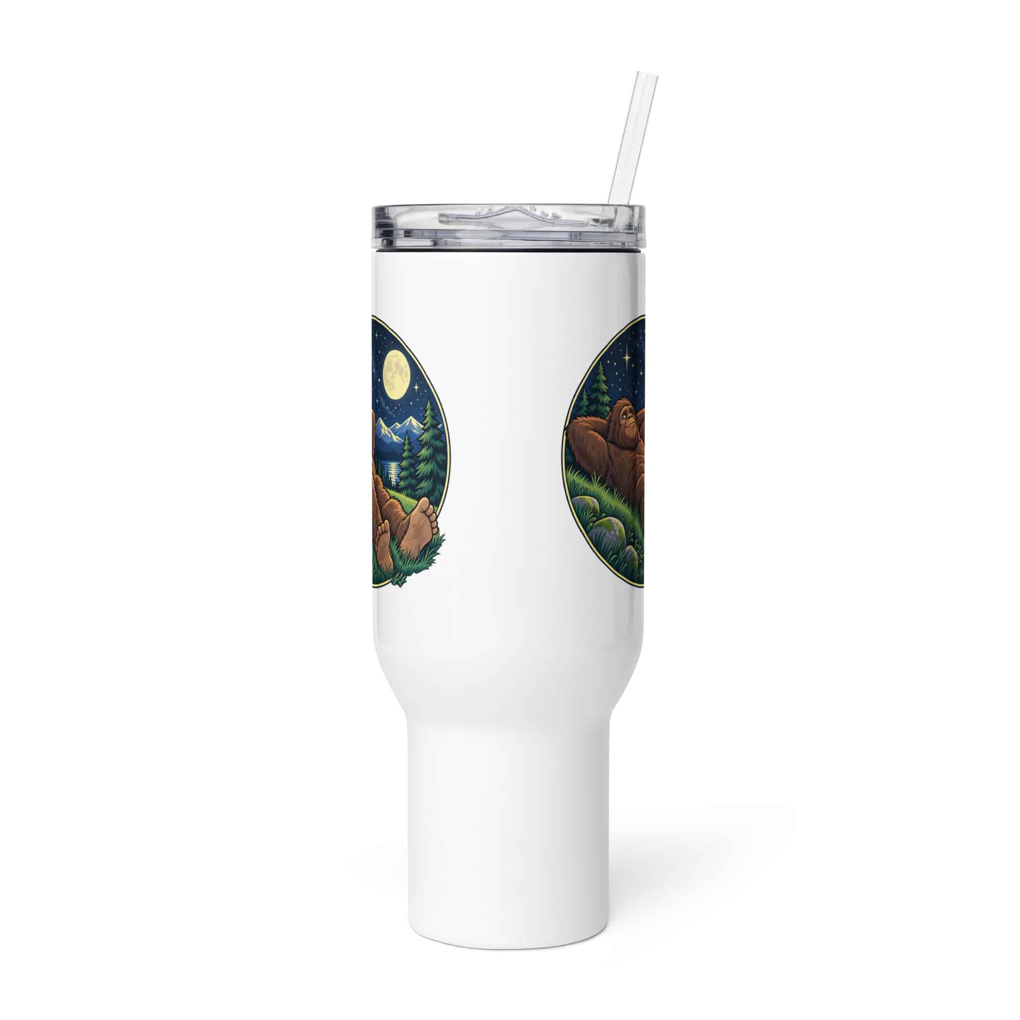 Bigfoot Stargazing Travel Mug