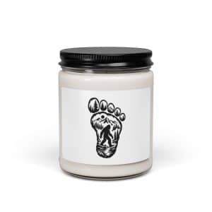 19 Bigfoot Footprint Soy Wax Candle - 9oz - Main