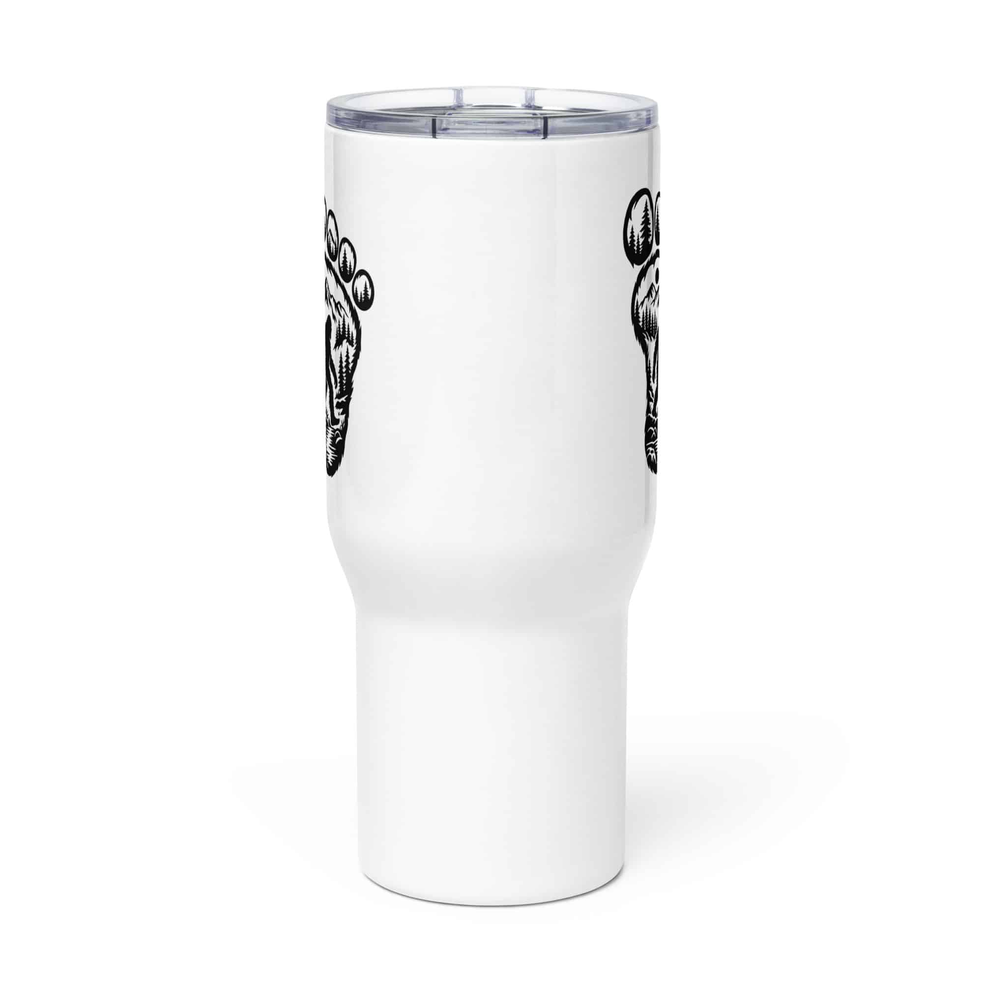 Bigfoot Wilderness Footprint Travel Mug