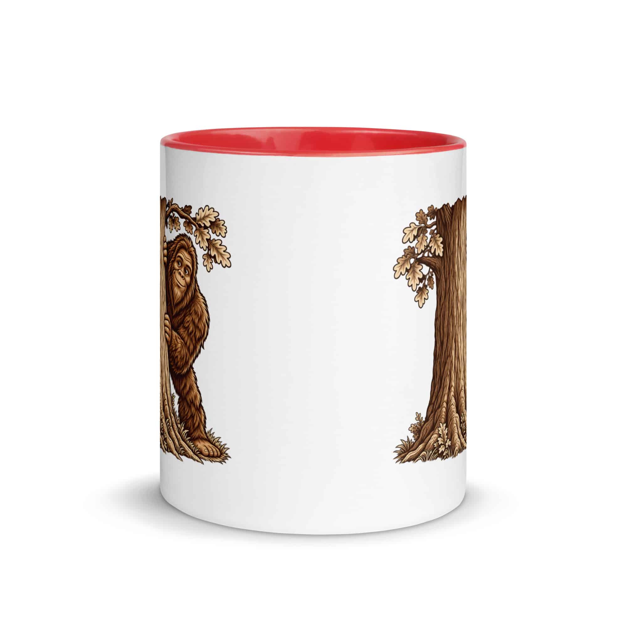 Hide and Seek Bigfoot Color Inside Mug